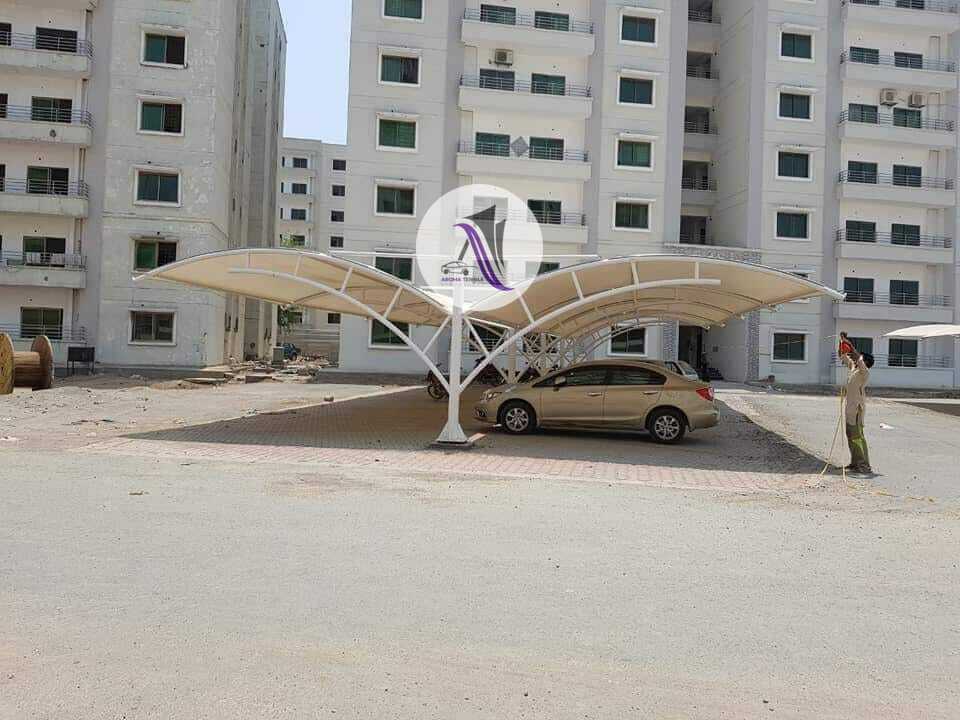 car parking shade double