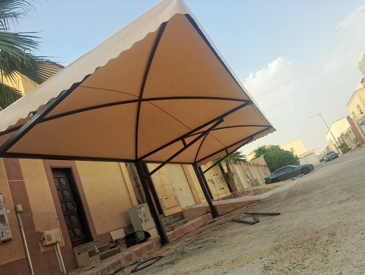 car parking shade aroma tensile