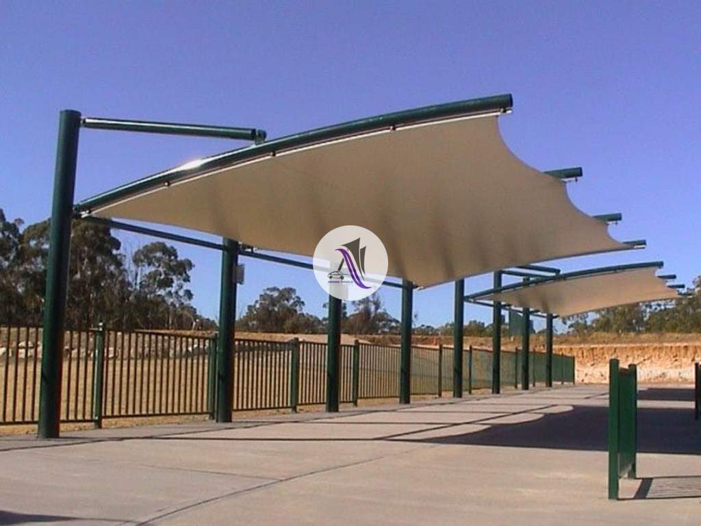 clean car parking shade